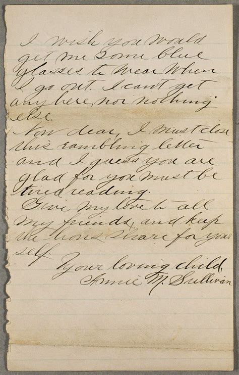 Fragment of letter from Anne Sullivan to unknown recipient… | Flickr