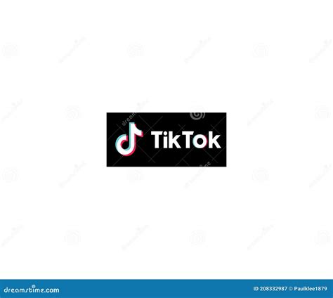 Tiktok Logo Bytedance Cartoon Vector | CartoonDealer.com #173370913