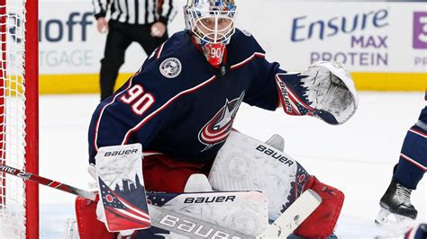 Blue Jackets' Elvis Merzlikins named to NHL All-Rookie team | 10tv.com