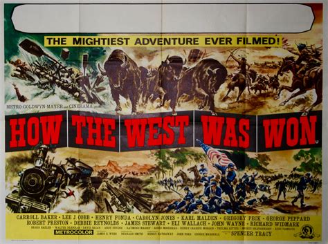 How The West Was Won - Vintage Movie Posters