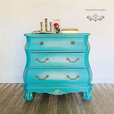 Turquoise Furniture Paint Color: MudPaint Clay Furniture Paint Jade | Painted furniture colors ...