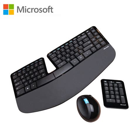 Microsoft Wireless Keyboard and Mouse Combo SCULPT ERGONOMIC (L5V-00027)