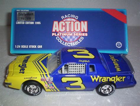 1981 DALE EARNHARDT SR VINTAGE #3 WRANGLER PONTIAC 1/24 CWC VERY RARE ...