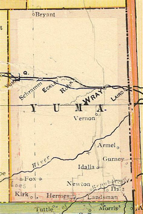 Yuma County, Colorado: Maps and Gazetteers