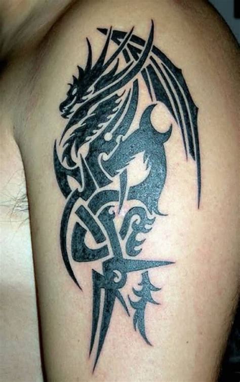 31 best Western Dragon Tattoos For Men images on Pinterest | Dragon ...