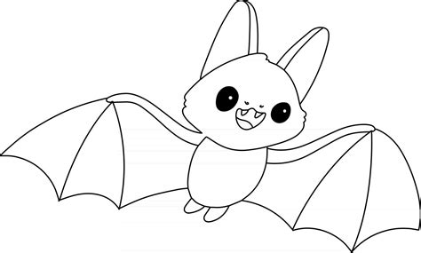 Bat Pages Printable Coloring Pages