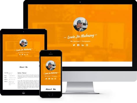 Free Bootstrap Templates Company Profile : Easy profile is one-page Bootstrap v3.3.5 layout ...