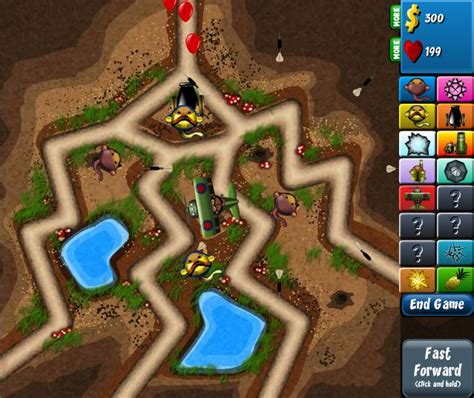 Online Games: Bloons Tower Defense 4