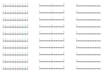 Fraction and decimal number lines- differentiated by Mrs Tate | TPT