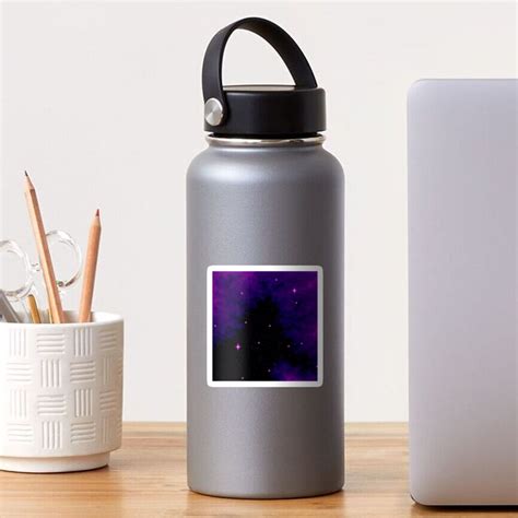 "Purple Nebula Pixel Art" Sticker by Cephalaspix | Redbubble