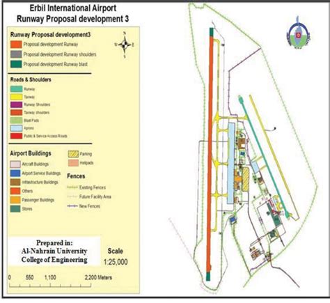 Erbil international airport overall map. | Download Scientific Diagram