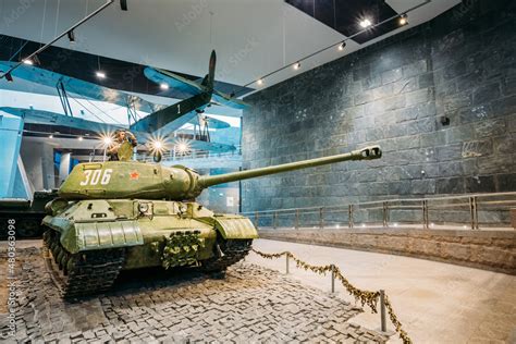 Soviet russian heavy tank IS-2 In The Belarusian Museum Of The Great ...