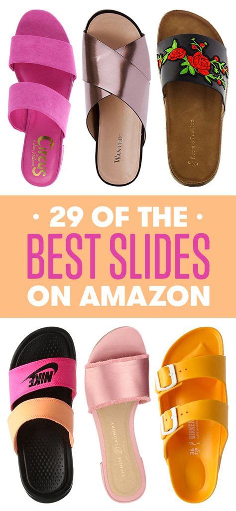 29 Of The Best Slides You Can Get On Amazon | Cool slides, Amazon shoes, Types of shoes