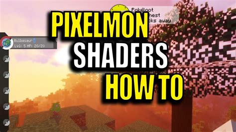 How to add Shaders to Pixelmon - Minecraft Modpack Tutorial - YouTube