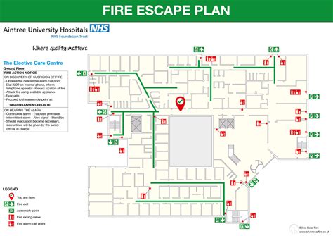 NHS Evacuation Plan | Silverbear Design