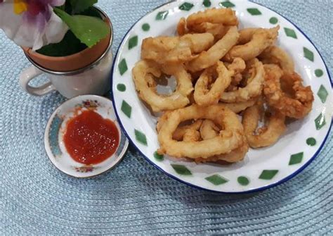 Resep Cumi Goreng Tepung Crispy oleh yuyun_yasmine - Cookpad