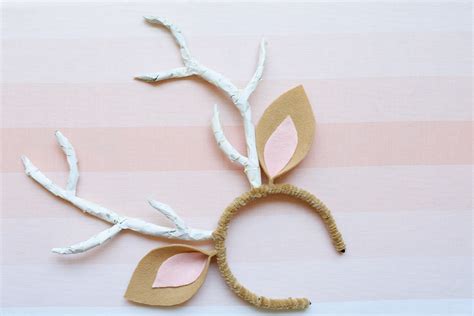 How to Make a DIY Deer Antler Headband