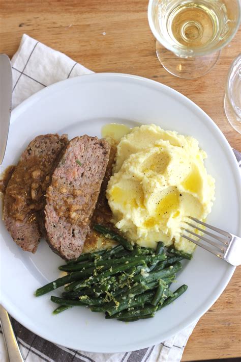 Jenny Steffens Hobick: 1770 House Meatloaf & Green Beans Gremolata ...