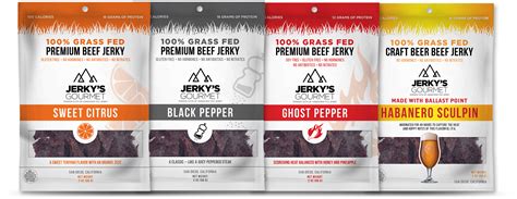 Jerky's Gourmet - Grass Fed Beef Jerky