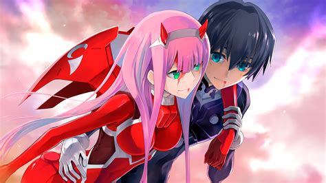 Wallpaper Of Anime, Hiro, Darling In The Franxx, Zero - Darling In The ...