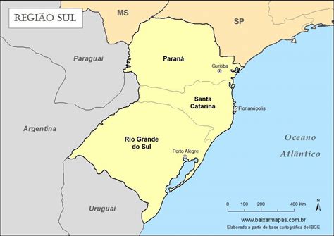 A Região Sul do Brasil: relevo, clima, vegetação e colonização