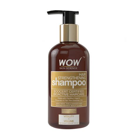 Wow Hair Strengthening Shampoo, (300 ml)