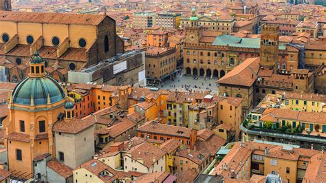 Bologna Building Italy Panorama Square HD Travel Wallpapers | HD Wallpapers | ID #55222