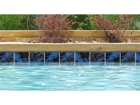 National Pool Tile Martinique 6x6 Series | Royal Blue | MARF635