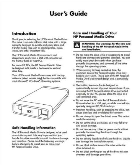 21+ Free User Manual Template - Word Excel Formats