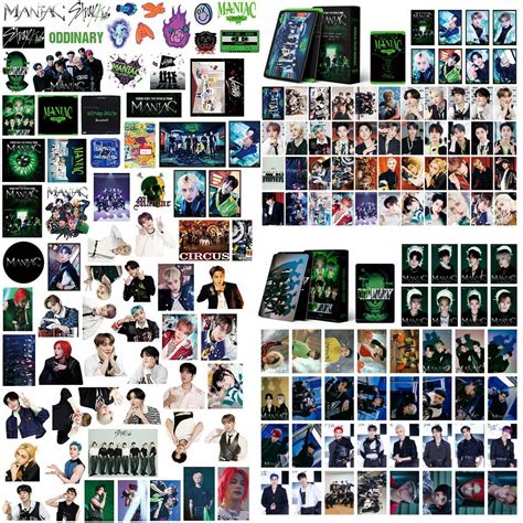 Buy YIMIDAKpop Stray Kids Stickers Photocards - 96Pcs Vinyl Waterproof ...