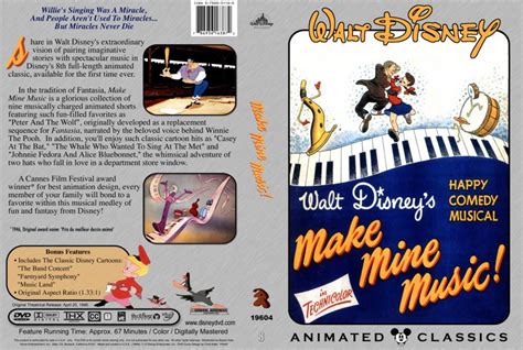 Disney - Make Mine Music - Movie DVD Custom Covers - 28908 - Make Mine ...