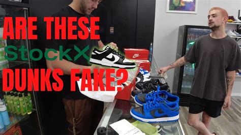 ARE THESE STOCKX DUNKS FAKE? DAY IN THE LIFE OF A SNEAKER STORE OWNER ...