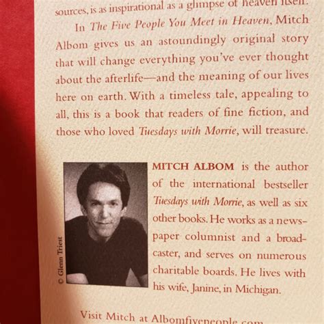 The Five People You Meet in Heaven by Mitch Albom - dollarasl