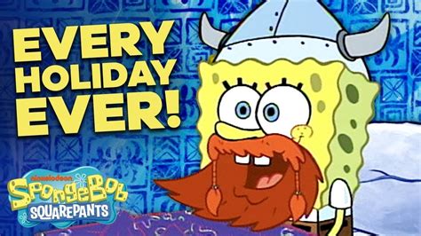 Happy Leif Erikson Day! 🎉 Top 10 Funniest Holidays in Bikini Bottom! | SpongeBob - YouTube