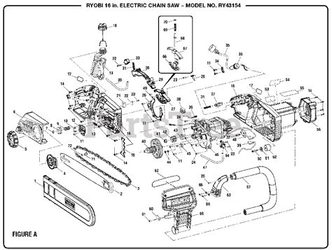 Chainsaw Diagram With All The Parts Labeled