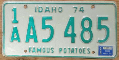 Idaho | Product categories | Automobile License Plate Store ...