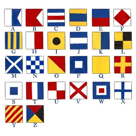 Printable Nautical Flags