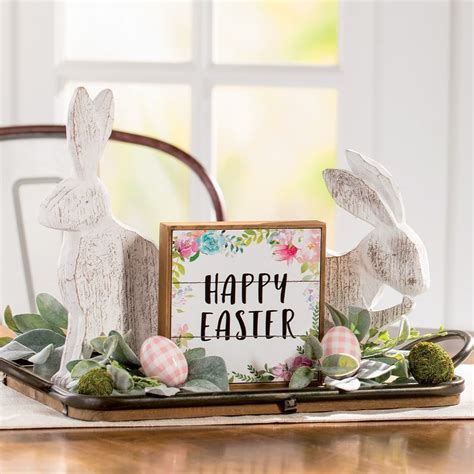 Hobby Lobby Easter Decor | Happy easter sign, Easter centerpieces, Easter signs