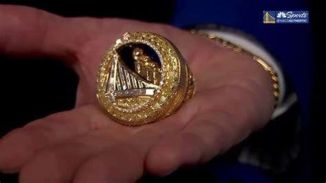 Warriors championship ring creator details unique features of bling - NBC Sports Bay Area