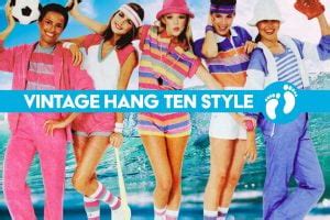 Vintage Hang Ten clothing conquered the world with their SoCal surfer vibe in the 1970s & 80s ...