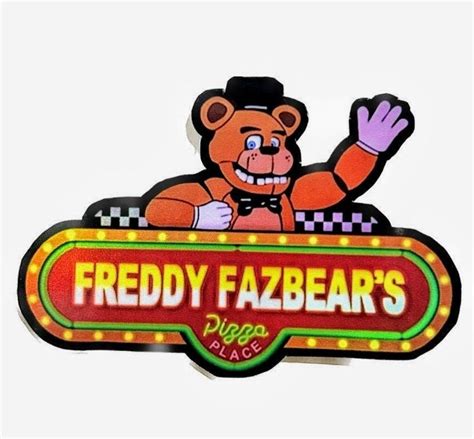 Five Nights at Freddy's Freddy Fazbear's Pizza Place Holographic Vinyl ...