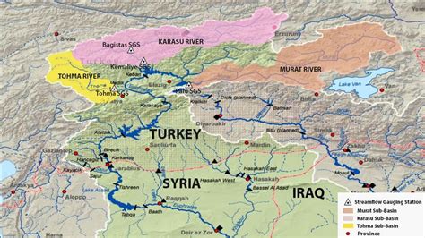 Euphrates River Map Today