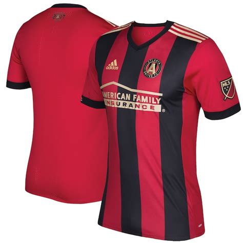 Men's Atlanta United FC adidas Red/Black 2017 Authentic Jersey ...