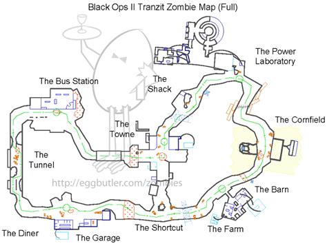 Gallery For > Black Ops 2 Zombies Tranzit Maps