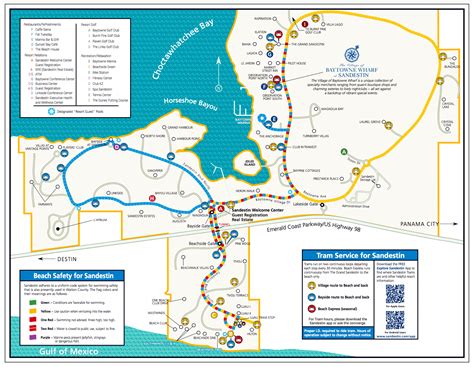 Sandestin Golf And Beach Resort Map | Beach Map