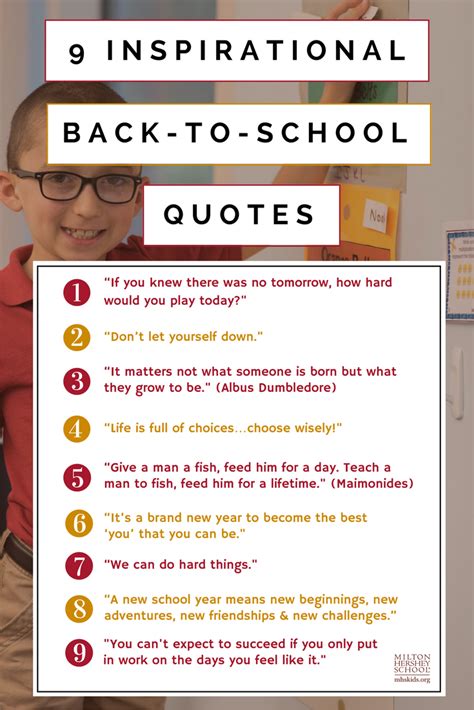 Back-to-School Teaching Ideas - Milton Hershey School