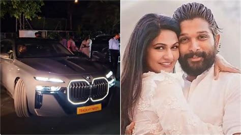 pushpa 2 actor allu arjun gifted bmw car to his wife sneha reddy ...