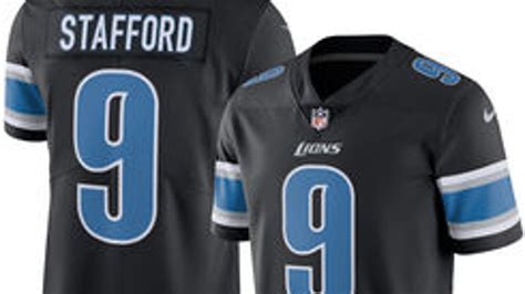 Back in black! Detroit Lions reveal their Color Rush uniforms