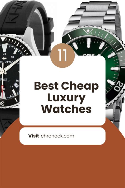 6 Best Cheap Luxury Watches You Can Buy! 2025 - Chronock