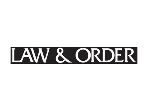 Law & Order Logo PNG vector in SVG, PDF, AI, CDR format